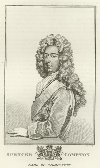 Spencer Compton, Earl of Wilmington by Godfrey Kneller